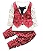 JIANLANPTT Baby Boy Formal Party Wedding Tuxedo Waistcoat Outfit Suit