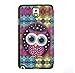 Sannysis 1PC Luxury Wallet Flip Leather View Window Case Cover For Samsung Galaxy Note 3 N9000 (owl)