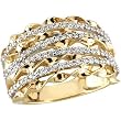 14K Yellow Gold Diamond Ring/Band - 0.50 Ct.