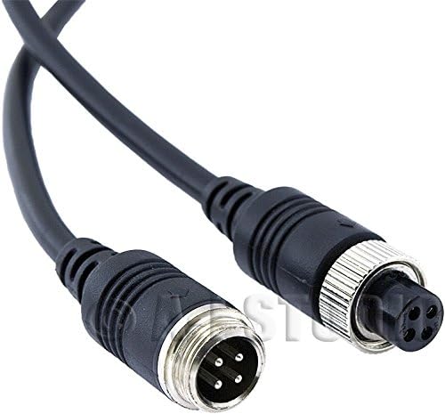 32 Feet 4-PIN Heavy Duty Extension Cable with Weather Resistant Locking Connectors for ET-6601/ET-6603 Cameras HK-CAEX10M