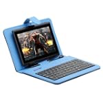 Moonar Micro USB Tastiera Custodia in...
