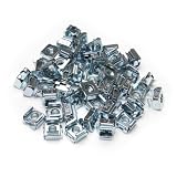 StarTech.com 50 Pack M5 Cage Nuts for Server Rack Cabinets CABCAGENUTS