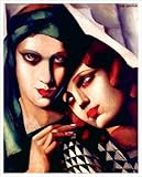 IMAGE OF The Green Turban Art Print Poster by Tamara De Lempicka