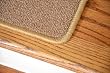 Dean Serged DIY Carpet Stair Treads 27" x 9" - Golden Camel - Set of 13