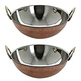 Serving Bowl Karahi Indian Recipe Serveware Set of 2