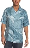 Cubavera Mens Rayon Print Shirt