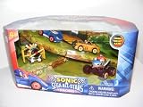 Sonic Sega AllStars Racing Set of 4 Racer Vehicles with 1.5 Inch FiguresIMAGE