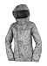 Betty Rides Women's Acid Wash Biker Snowboard/Ski Jacket