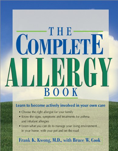 the complete allergy book learn to become actively involved in your own care
