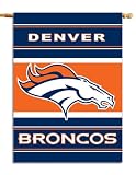 NFL Denver Broncos 2-Sided 28-by-40-Inch House Banner