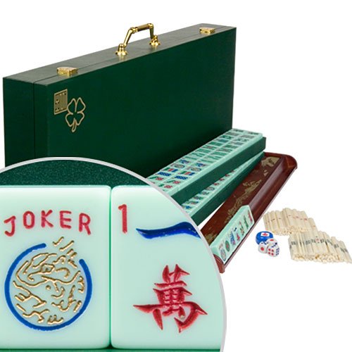 American Western Mahjong Set ''Irish Green''