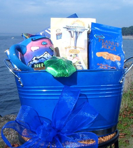 Taste of Seattle Gourmet Gift Basket - Heartwarming Treasures