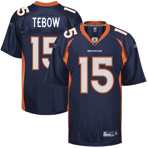 Reebok Denver Broncos Tim Tebow Replica Jersey Large