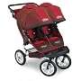 Baby Jogger City Elite Double Stroller - Red/Black