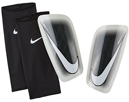 Nike Mercurial Lite Shin Guards (White/Black)