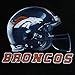 NFL Denver Broncos Black Helmet to Sky Graphic T-shirt