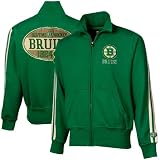 Old Time Hockey Boston Bruins St. Patrick's Day Bain Track Jacket - Kelly Green (Medium)