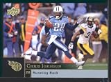 51mtMNBAtAL. SL160  Chris Johnson   Titans   2009 Upper Deck NFL Football Trading Card in Protective Screwdown Case!