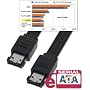 eSata Kabel 2 Meter extern ATA II Standard mit I-T&hellip von Yiicherng