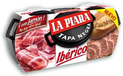 Iberico Pork Pate 73g Tin Spanish Jamon Tapas Paté Iberico Ham