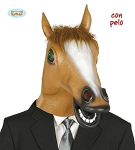 Maschera da Cavallo in Gomma