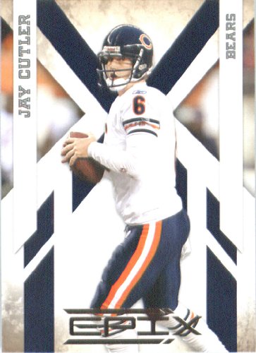 2010 Panini EPIX Football Card # 17 Jay Cutler - Chicago Bears - NFL Trading Card in Screwdown Case