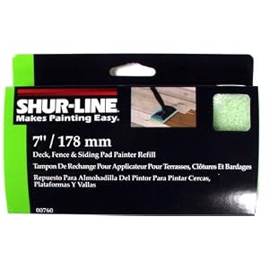Shur-Line 00760C 7-Inch Deck and Fence Pad Refill by 
