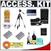 2 Replacement Nikon EN-EL3e Batteries and Mini Battery Charger + Accessory Kit for Nikon D50, D70, D70s, D100, D80 & D200 Digital SLR Cameras