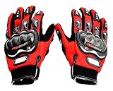 AutoStark AutoStarkGloves1 Pro Biker Bike Riding Full Gloves(Red) RS.283.00 (53.00% Off) - Amazon