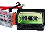 Loop NYC Audio Couture Cassette Cute Coin Purse -- Black