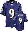 Steve McNair Purple Reebok NFL Premier Baltimore Ravens Youth Jersey