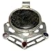 Silver Jewelry Labrodite Gemstone Pendant 2 Inches