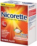 Nicorette Gum, 4mg, Cinnamon, 100-Count Package