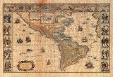 Old World Map Photo # 2 Lithograph Unframed Art Poster Print (Framing and Wood-Mounting also available) - 16" X 20"