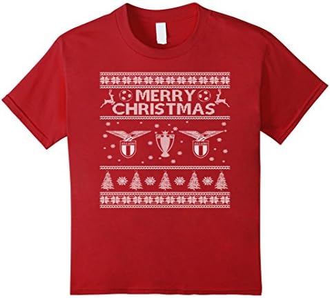 Kids S.S.LAZIO XMAS Tshirt 8 Cranberry