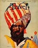 1928 Travel Magazine Cover Robert Allerton Parker India - Original Cover