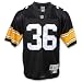 REEBOK ONFIELD Reebok Pittsburgh Steelers Jerome Bettis Retired Jersey, Black
