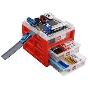 【クリックで詳細表示】Amazon.co.jp ｜ トミカ 40周年記念 3段パーキングケース ｜ おもちゃ 通販