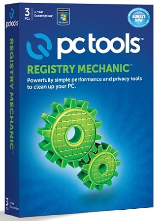 PC Tools Registry Mechanic 2012 - 3 Computers, 1 Year Subscription (PC)