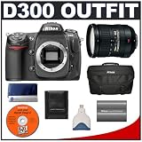 Nikon D300 Digital SLR Camera with Nikon 18-200mm VR DX Lens + EN-EL3e Battery + Case + Cameta Bonus Accessory Kit