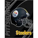 Northwest Pittsburgh Steelers 60x80 Team Strength Plush Throw