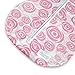 Woombie Air NB Roses Blanket, Pink/White, 5-13 Pound