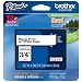 Brother Laminated Tape Black on White, 18mm (TZe241) - Retail Packaging