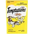 Whiskas Temptations Tasty Chicken Flavour Treats for Cats, 3-Ounce Pouches (Pack of 12)