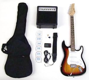 Paco Electric Guitar Pack Sunburst