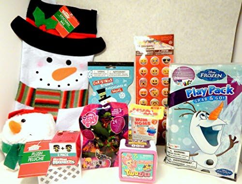 Snowman's Surprise Stockings (9 Items)