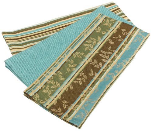 DII Monterey Natural Dishtowel, Set of 3