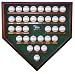 500 HR Club - Homeplate Shaped Display Case