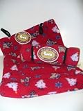 Little Dog or Cat Mat - Holiday Slumber Fleece Snuggle Mat - Small