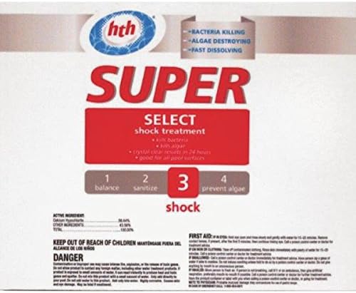 Hth Shock Treatment 1 Lbs. 56 % Available Chlorine